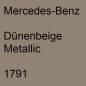 Preview: Mercedes-Benz, Dünenbeige Metallic, 1791.